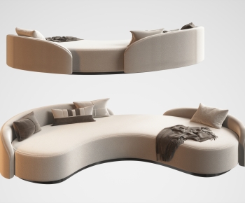 Modern Curved Sofa-ID:517422916