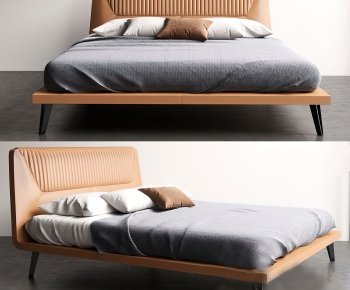 Modern Double Bed-ID:761166102