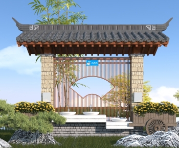 Chinese Style Building Component-ID:818913945
