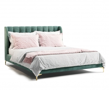 Modern Double Bed-ID:567128907
