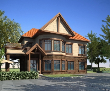 European Style Villa Appearance-ID:814106949