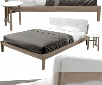 Modern Double Bed-ID:610508921