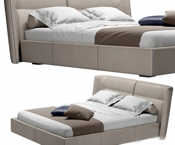 Modern Double Bed-ID:144548891