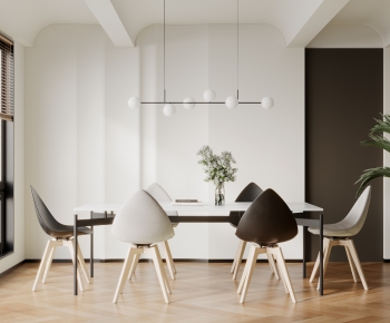 Modern Dining Table And Chairs-ID:329034098