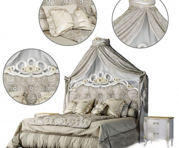 European Style Double Bed-ID:373931883