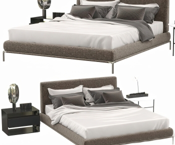 Modern Double Bed-ID:508903036