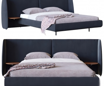 Modern Double Bed-ID:624808079