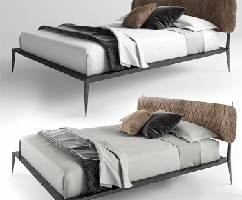 Modern Double Bed-ID:477785116