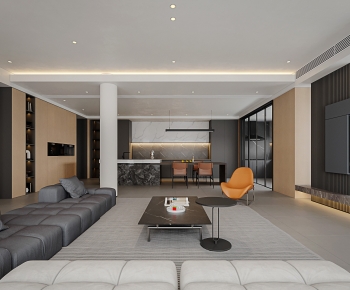 Modern A Living Room-ID:915442944