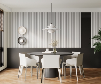 Modern Dining Table And Chairs-ID:692058096
