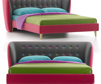 Modern Double Bed-ID:241611003