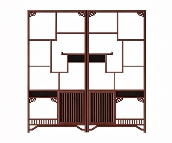 New Chinese Style Antique Rack-ID:109660627