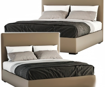 Modern Double Bed-ID:236162909