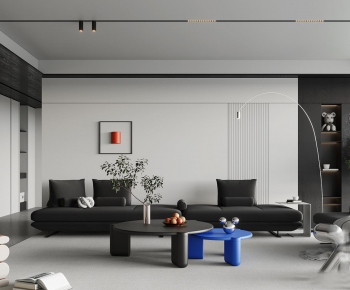 Modern A Living Room-ID:137964964