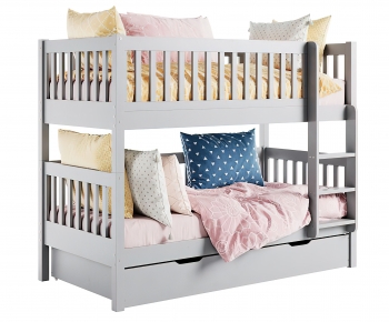 Modern Bunk Bed-ID:301330094