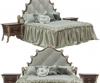 European Style Double Bed-ID:990317114