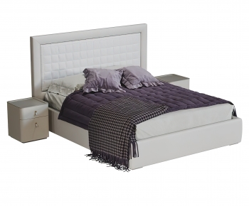 Modern Double Bed-ID:971076975