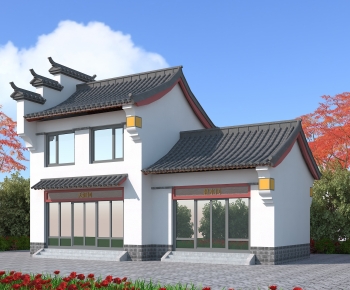 Chinese Style Residential Building-ID:629249105
