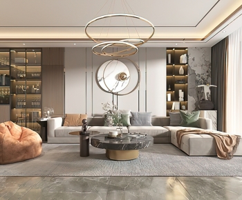 Modern A Living Room-ID:308249959