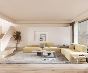 Modern A Living Room-ID:297087911