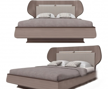Modern Double Bed-ID:709001061