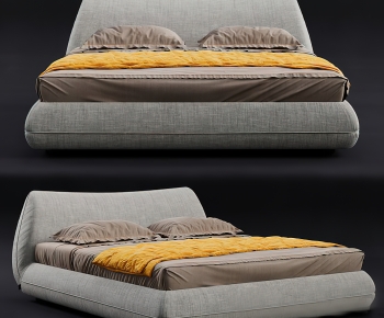 Modern Double Bed-ID:211961036