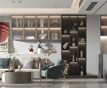 Modern A Living Room-ID:585753926