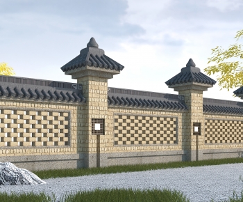 Chinese Style Fence-ID:264081951