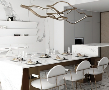 Modern Dining Table And Chairs-ID:843377116