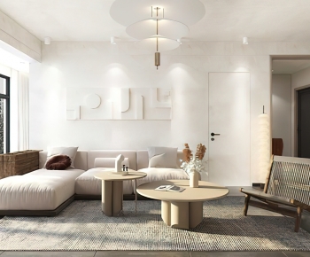 Wabi-sabi Style A Living Room-ID:454224118