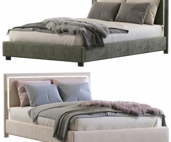 Modern Double Bed-ID:449224954