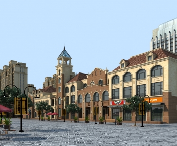 European Style Commercial Street-ID:109579653