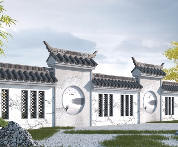 Chinese Style Landscape Wall-ID:462923054
