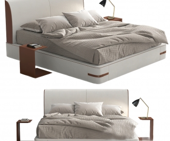 Modern Double Bed-ID:430629358