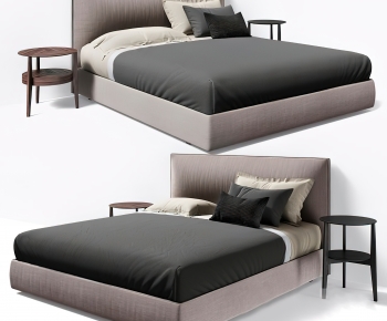 Modern Double Bed-ID:342397939