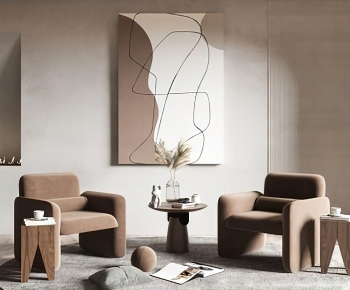 Wabi-sabi Style Lounge Chair-ID:223360198