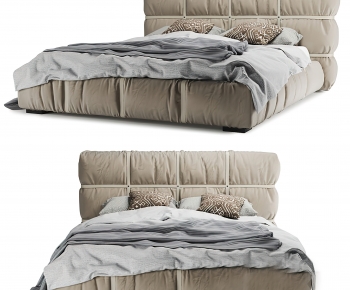 Modern Double Bed-ID:591273075