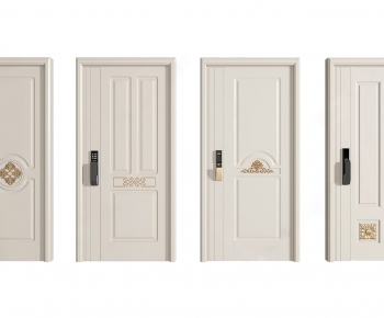 Simple European Style Entrance Door-ID:401201968