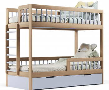 Modern Bunk Bed-ID:152983903