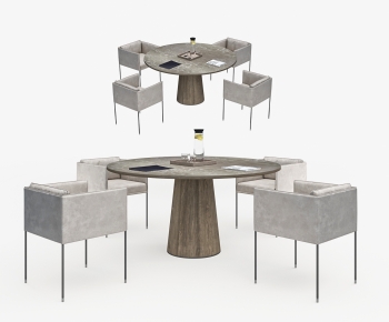 Modern Dining Table And Chairs-ID:372359999