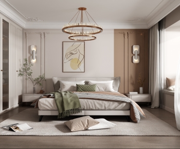 French Style Bedroom-ID:737628992