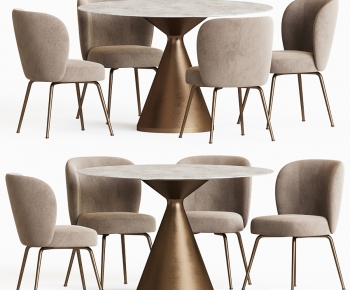 Modern Dining Table And Chairs-ID:417736051