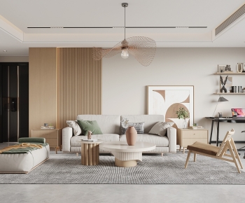 Nordic Style A Living Room-ID:954437974