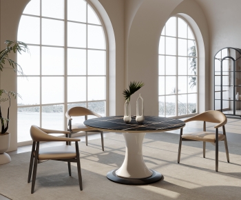 Modern Dining Table And Chairs-ID:518899048