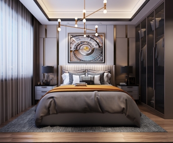Post Modern Style Bedroom-ID:453325995