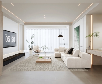 Modern A Living Room-ID:798168904