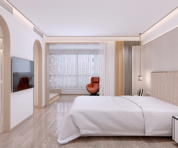 New Chinese Style Bedroom-ID:300214055