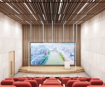 Industrial Style Office Lecture Hall-ID:207923891