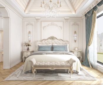 French Style Bedroom-ID:569345958