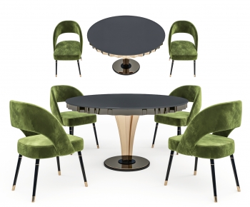 Modern Dining Table And Chairs-ID:265177976